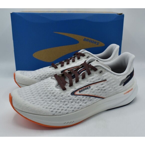 Brooks Mens Size 13 Hyperion Oyster Mushroom Black Running Shoes